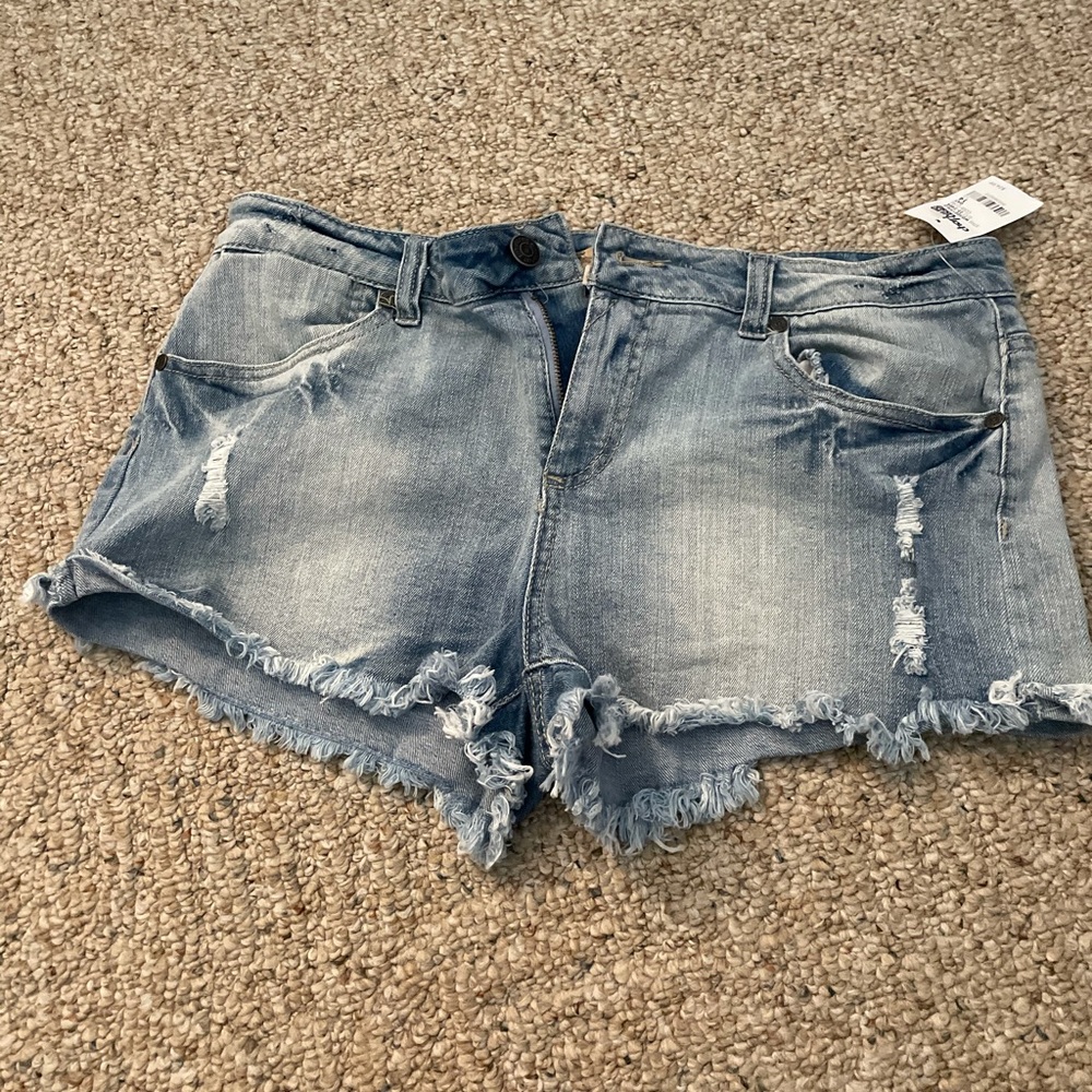 Brand new size 14 Charlotte Russe jean shorts